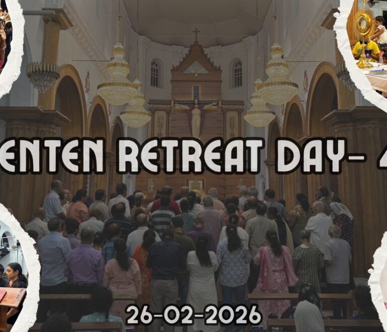 Four Days of Lenten Retreat Culminates in Blessings and Praise