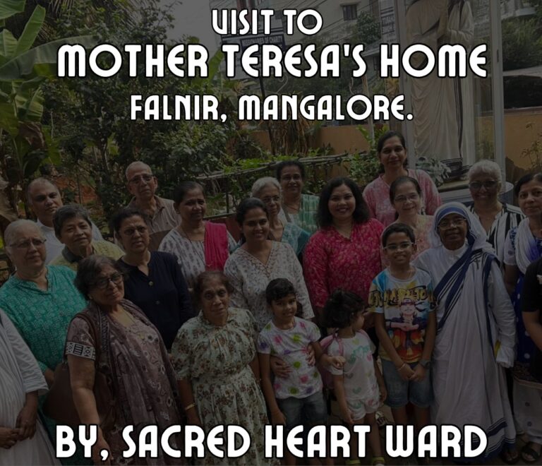 Sacred Heart Ward Members Visit Mother Teresa Home