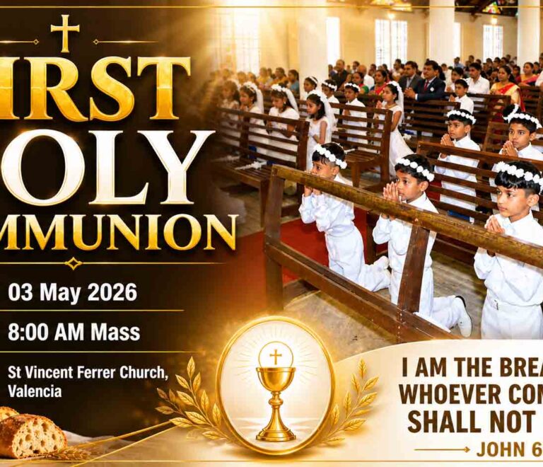 26 Children Receive First Holy Communion in Grace Filled Celebration 