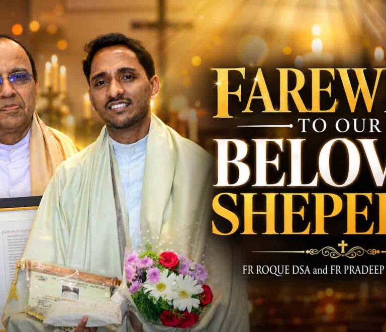 Shepherds Who Touched Every Heart: Valencia Parishioners Bid a Tearful Farewell to Fr Roque DSa and Fr Pradeep Rodrigues