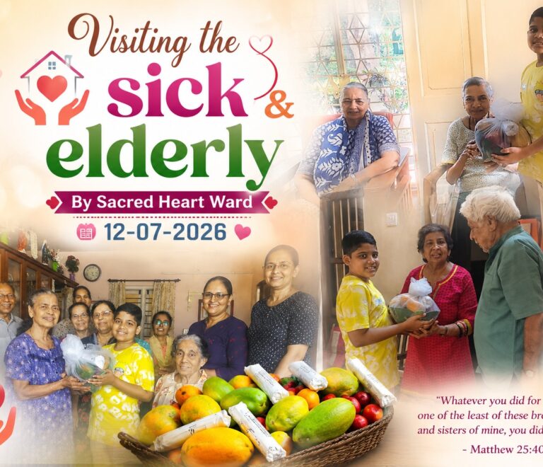 Sacred Heart Ward Visits the Sick and Elderly