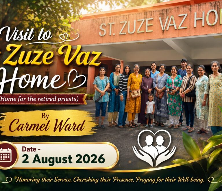 Carmel Ward members visit St Zuze Vaz Home
