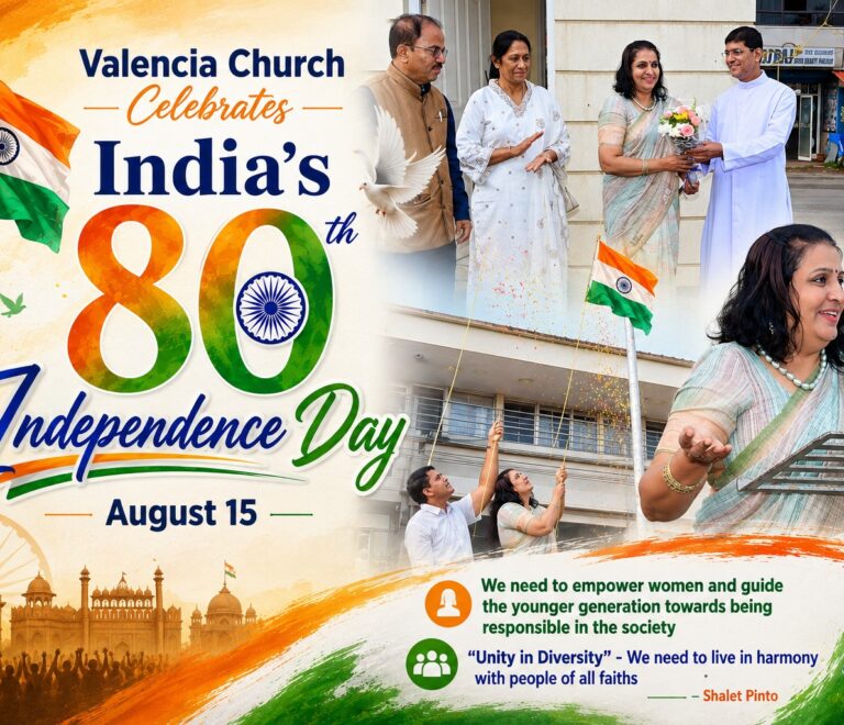 Valencia Church Celebrates India’s 80th Independence Day