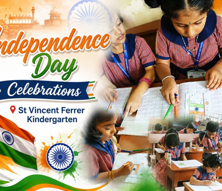 Independence Day Celebrations at Valencia Kindergarten