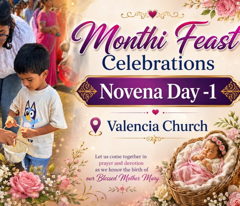 Monthi Fest Novena Begins – Novena Day 1