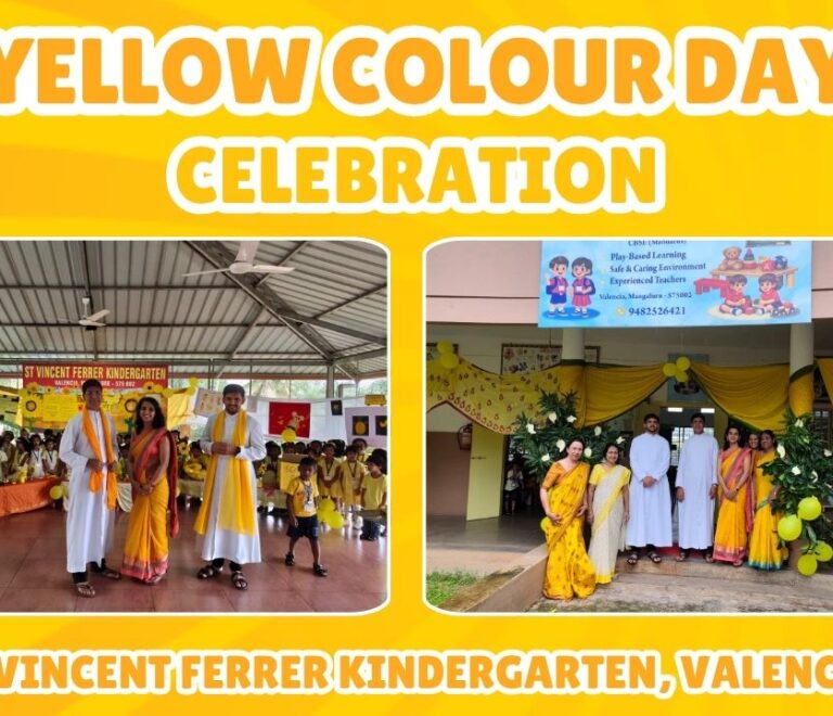 Yellow Colour Day Celebration at Valencia Kindergarten