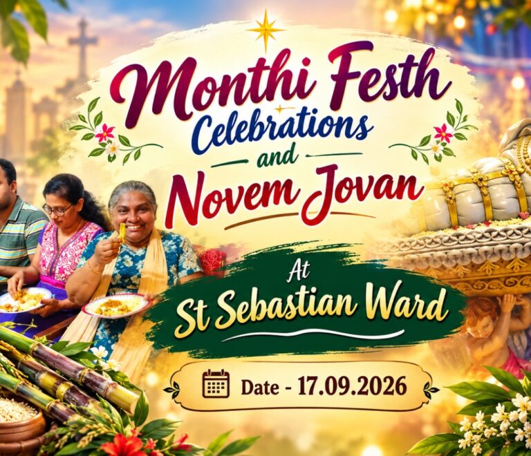 St Sebastian Ward Celebrates Monthi Fest
