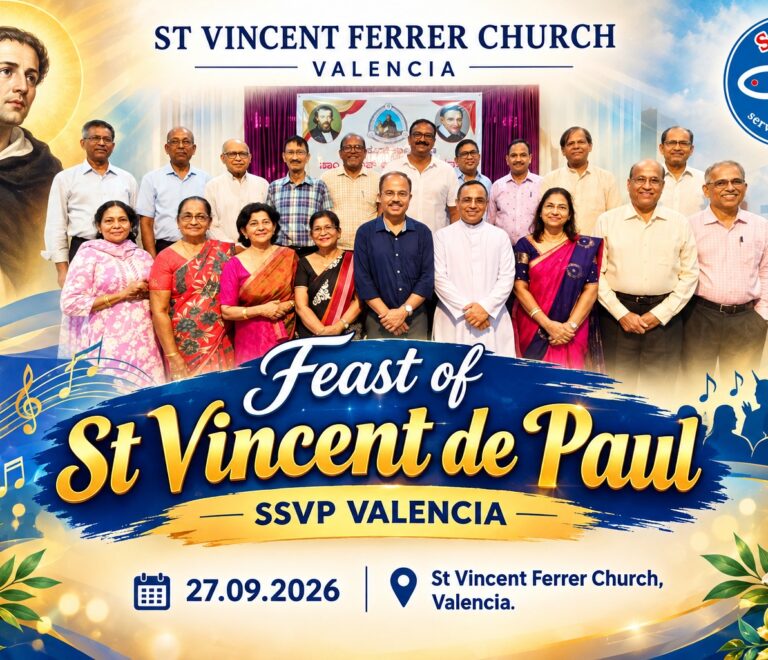 Feast of St Vincent de Paul Celebrated with Devotion at Valencia Church