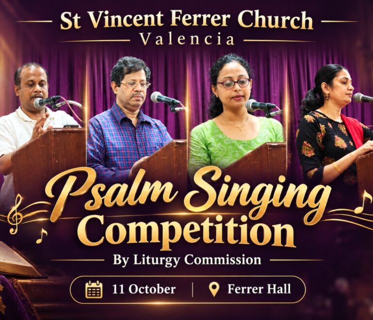 Psalm Singing Competition Organised by Liturgy Commission